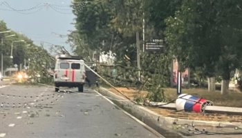 Удар стихии в Армавире