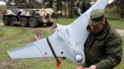 Российские военный с БПЛА