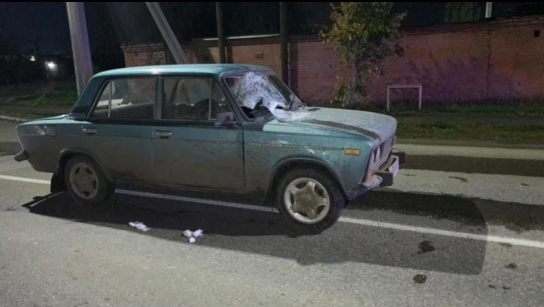 В Армавире легковушка насмерть сбила пешехода