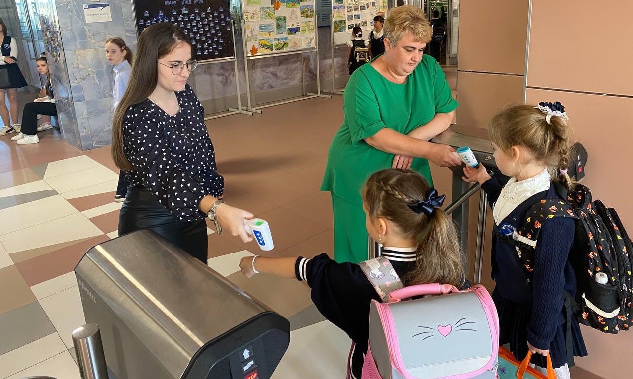 В школе Армавира
