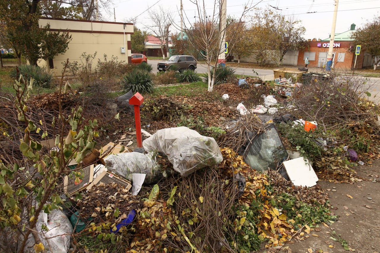 Мусор в Армавире