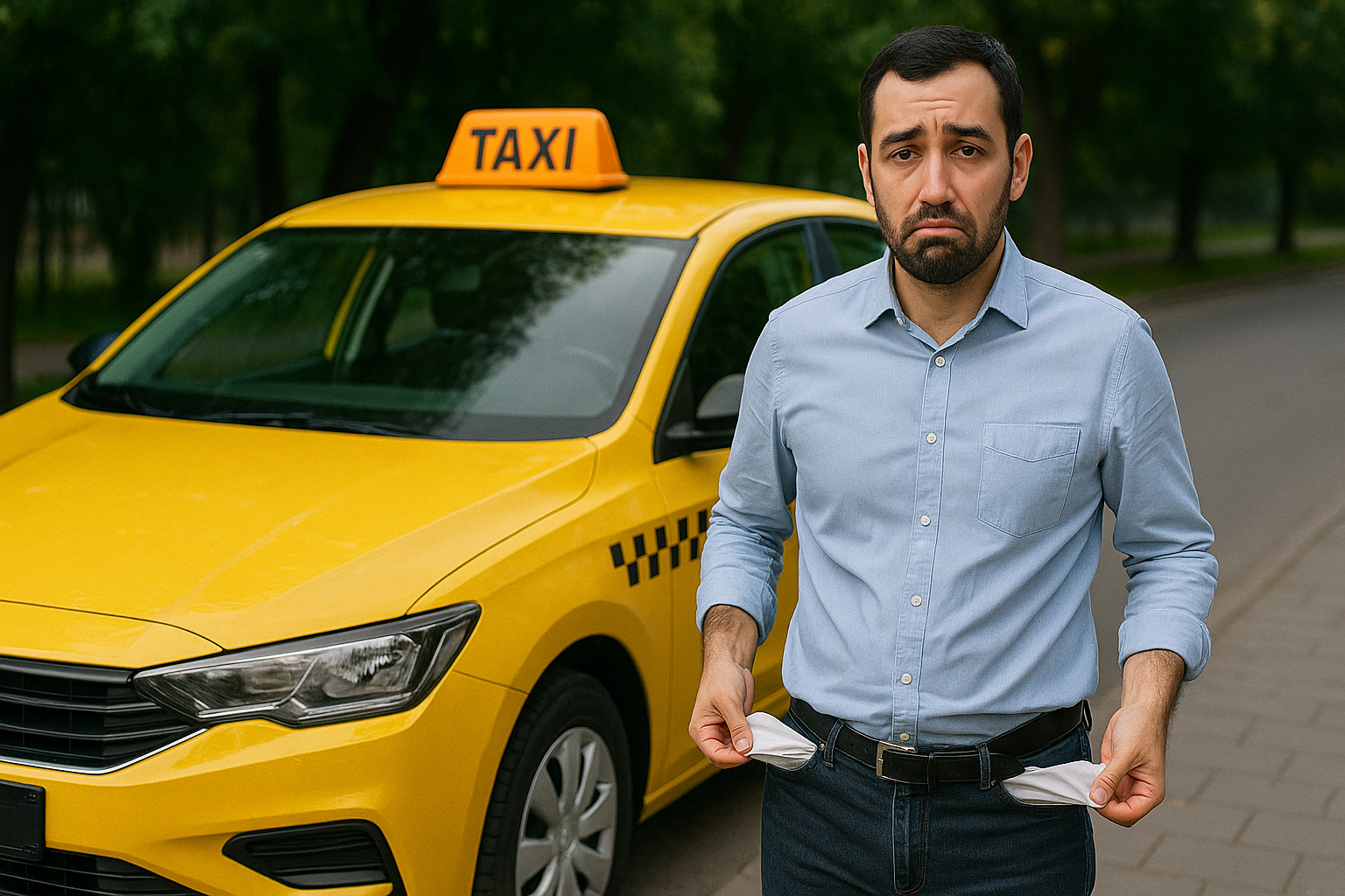 Таксисты Армавира жалуются на убытки.