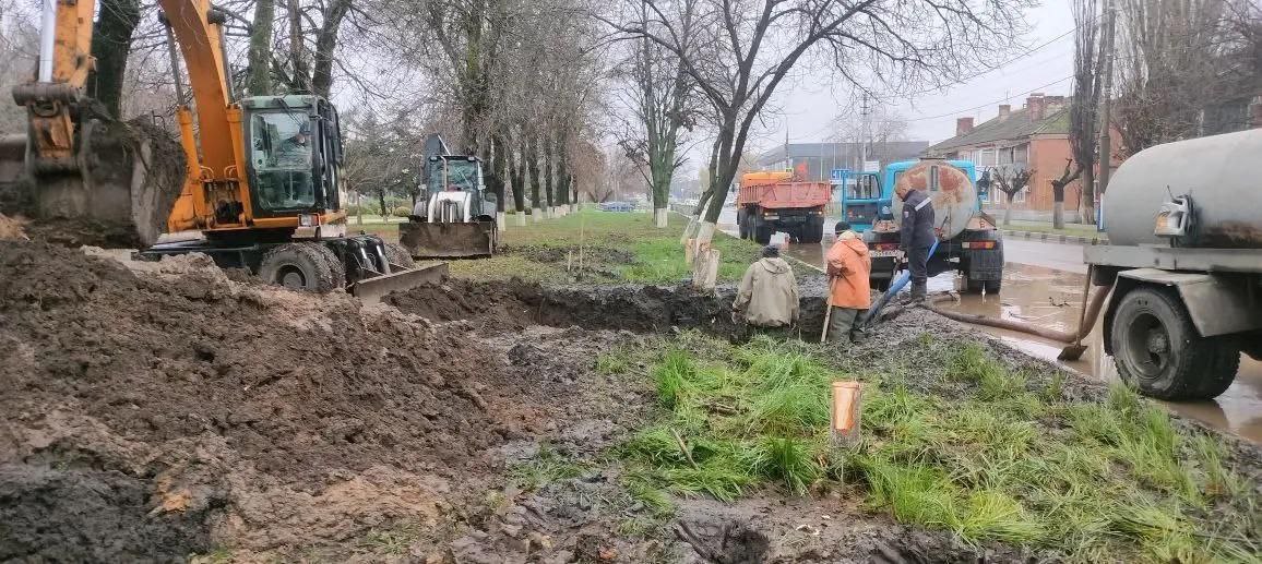 Коммунальная авария в Армавире