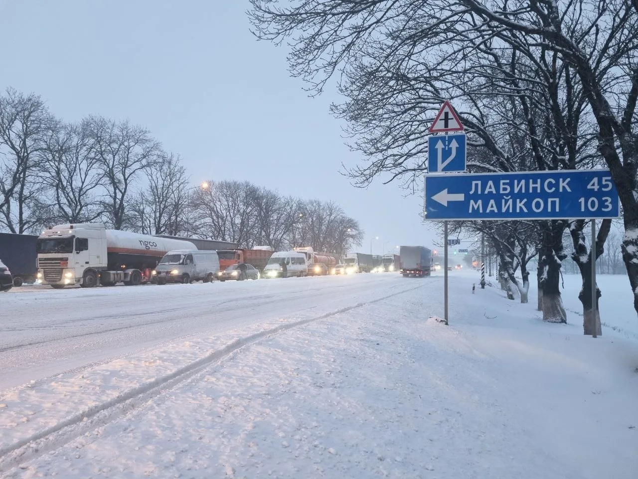 Пробка под Армавиром