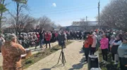 Митинг в станице Советской 22 марта
